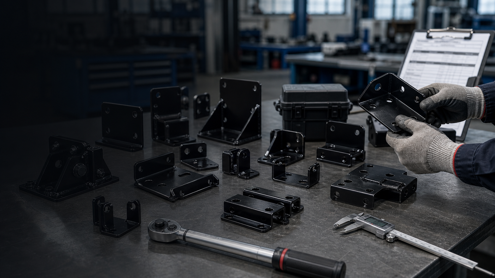 Precision inspection of heavy vehicle components